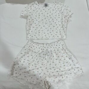 PP Floral Waffle Set